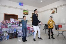 Фонд Гейдара Алиева организовал празднества в детских домах (ФОТО)