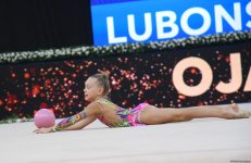 В Баку стартовал третий день III Международного "Кубка Оджаг" по художественной гимнастике (ФОТО)
