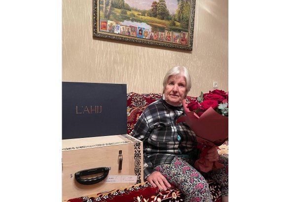 Матери Национального героя Азербайджана белорусского происхождения переданы подарки и помощь от имени высшего руководства Азербайджана (ФОТО)