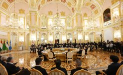 Президент Ильхам Алиев принял участие в заседании Совета глав государств СНГ в Москве (ФОТО/ВИДЕО)