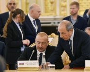 Президент Ильхам Алиев принял участие в заседании Совета глав государств СНГ в Москве (ФОТО/ВИДЕО)