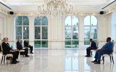 President Ilham Aliyev accepts credentials of ambassador of Benin (PHOTO/VIDEO)