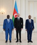 President Ilham Aliyev accepts credentials of ambassador of Benin (PHOTO/VIDEO)
