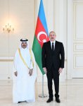 President Ilham Aliyev receives credentials of Qatari ambassador (PHOTO/VIDEO)