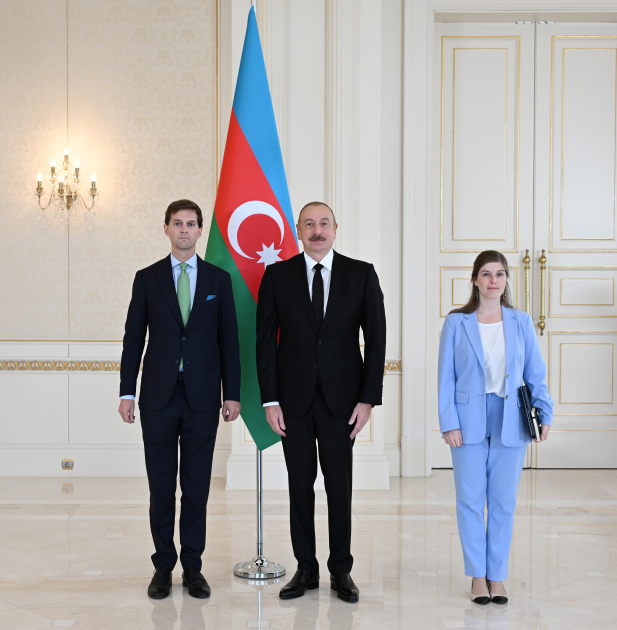 Президент Ильхам Алиев принял верительные грамоты новоназначенного посла Бельгии в Азербайджане (ФОТО/ВИДЕО)