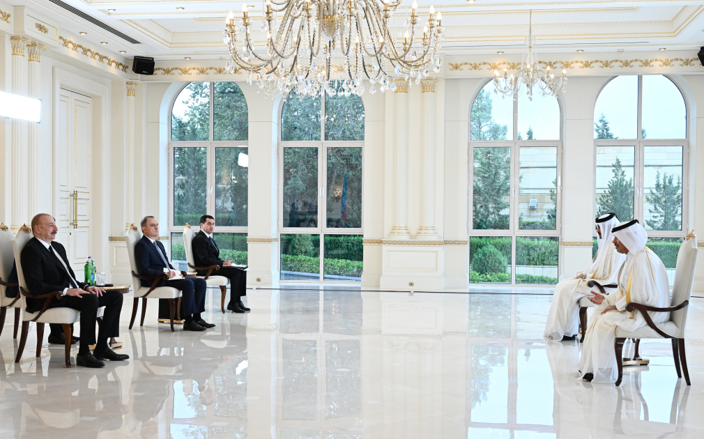 President Ilham Aliyev receives credentials of Qatari ambassador (PHOTO/VIDEO)