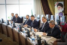 Глава АЖД провел обсуждения с иранским коллегой (ФОТО)
