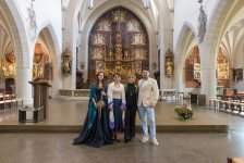 Чарующие звуки азербайджанской кяманчи в  римско-католической церкви в Швейцарии (ФОТО)