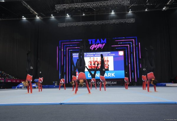 European TeamGym Championships keep running in Azerbaijan's Baku (PHOTO)