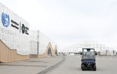 President Ilham Aliyev reviews ongoing preparations for COP29 at Olympic Stadium (PHOTO/VIDEO)