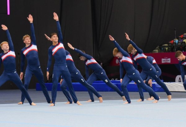 Junior team race at European TeamGym Championship crowns winners in Azerbaijan's Baku