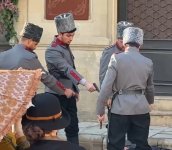 В Баку снимается сериал "Изгои" о тяжелой судьбе русских офицеров в эмиграции (ФОТО)