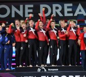 Danes claim their first European Championship gold medal in Azerbaijan's Baku