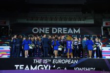 Azerbaijan-held Europe TeamGym Championship honors junior team winners (PHOTO)
