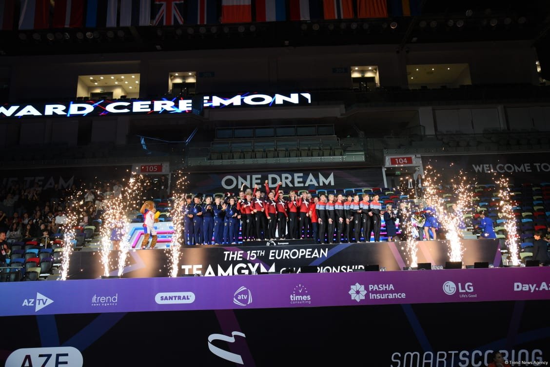 Danes claim their first European Championship gold medal in Azerbaijan's Baku