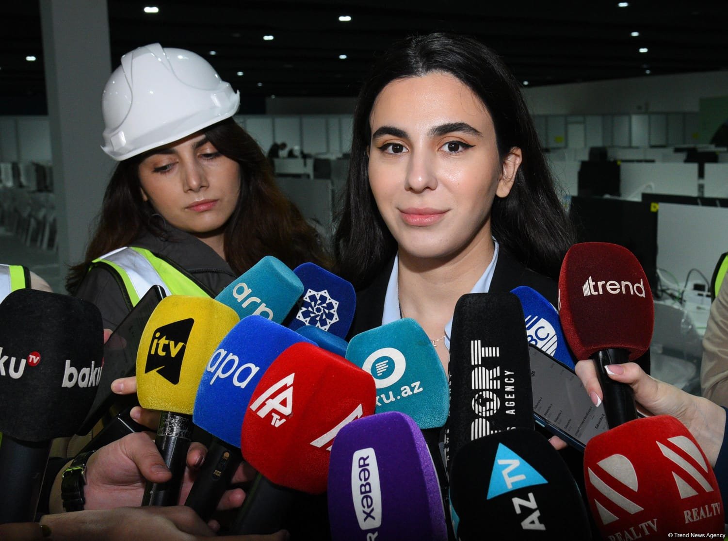Продолжаются работы в "Зеленой зоне" COP29 - Лейла Махмудова
