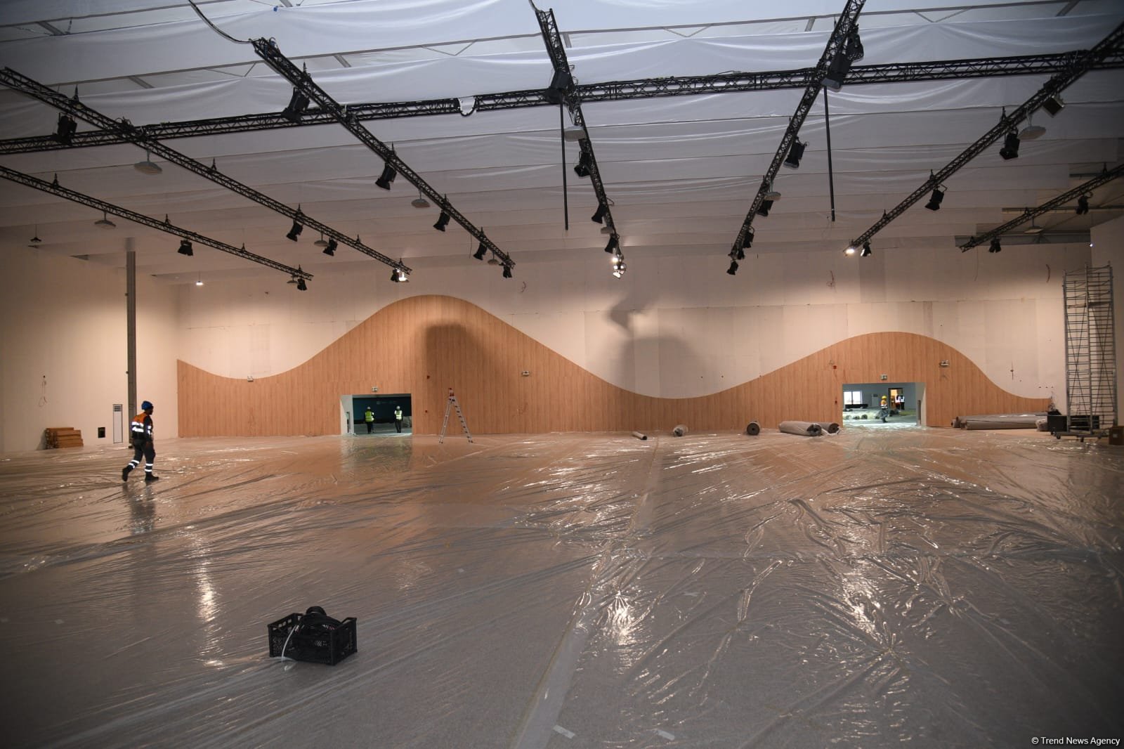 Azerbaijan's Baku Olympic Stadium hosts media tour, gearing up for COP29 (PHOTO)