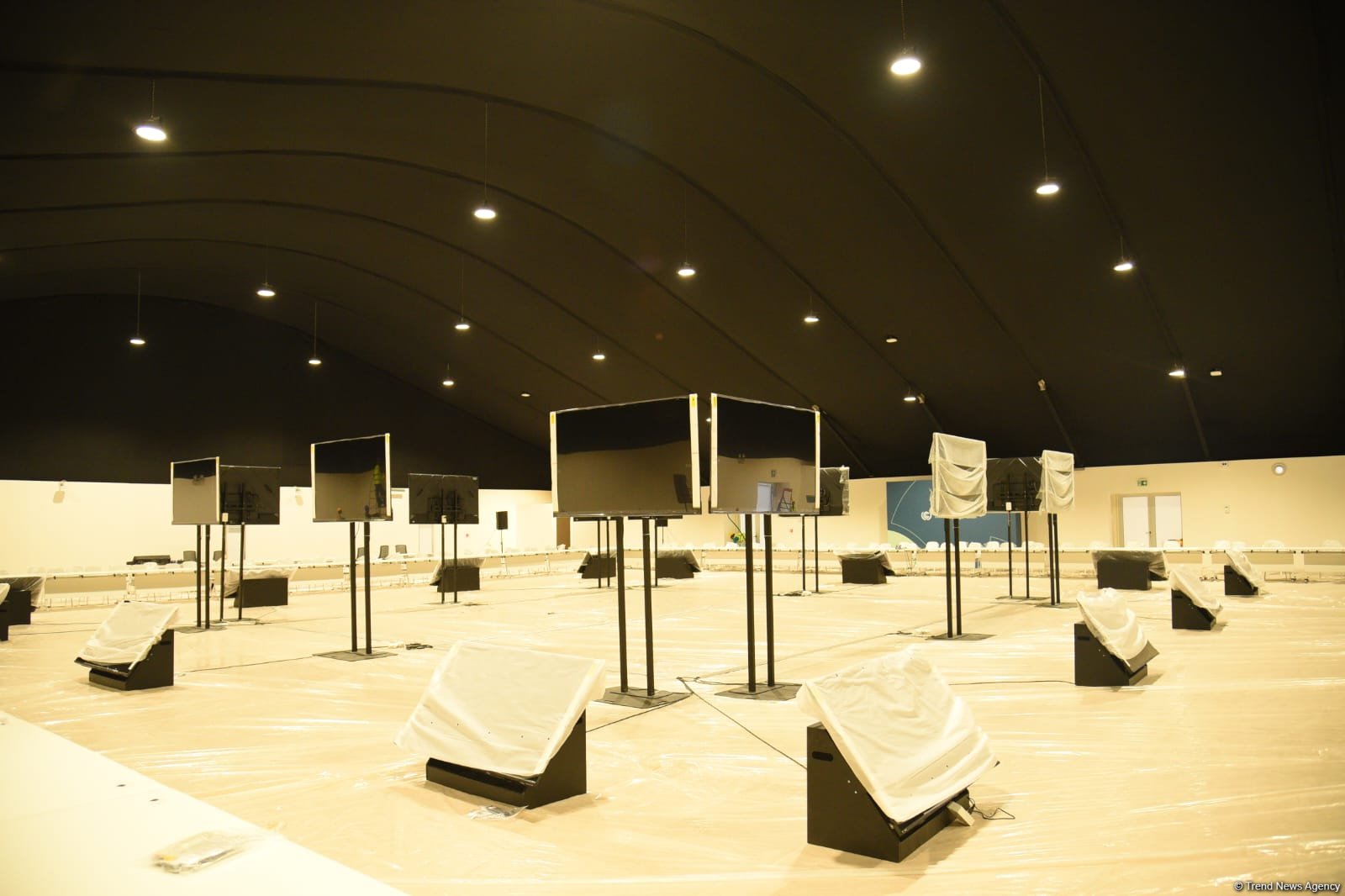Azerbaijan's Baku Olympic Stadium hosts media tour, gearing up for COP29 (PHOTO)