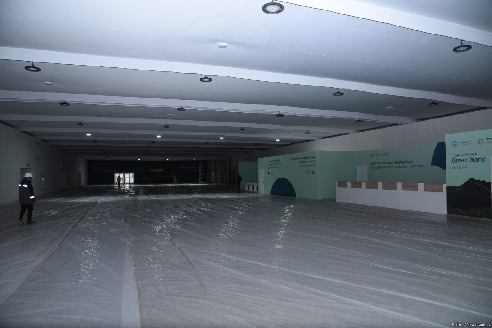 Azerbaijan's Baku Olympic Stadium hosts media tour, gearing up for COP29 (PHOTO)