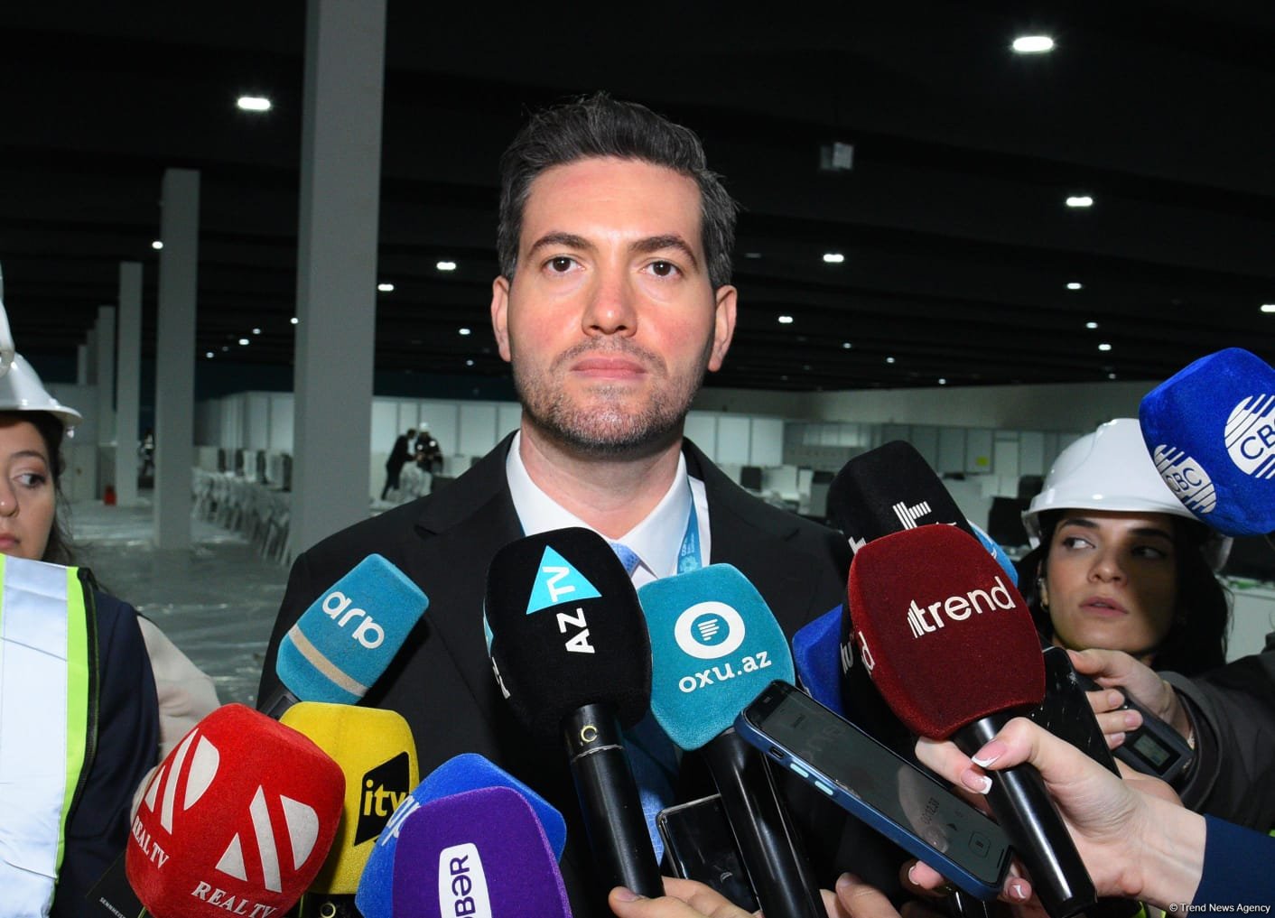 Azerbaijan's Baku Olympic Stadium hosts media tour, gearing up for COP29 (PHOTO)