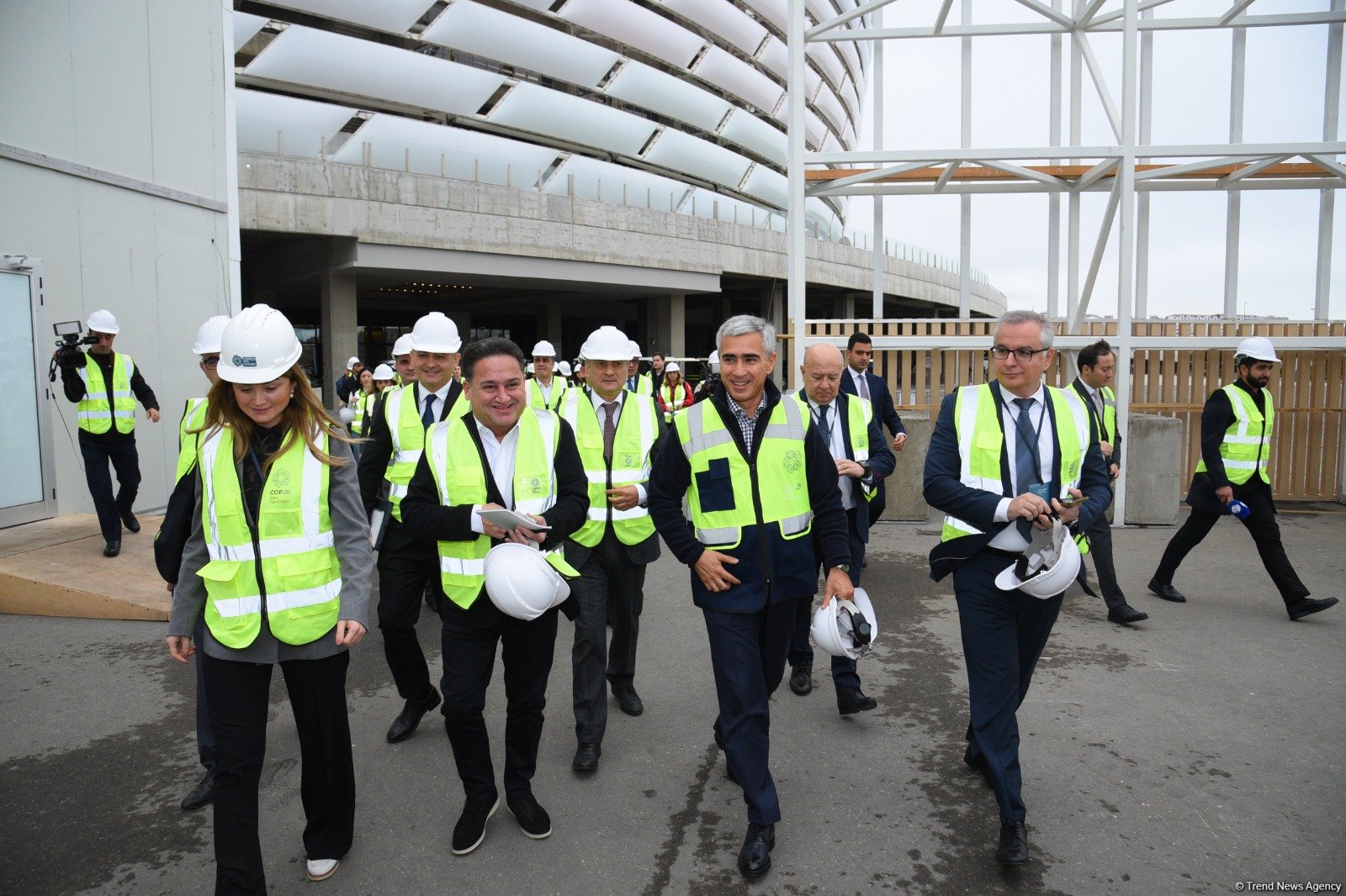 Azerbaijan's Baku Olympic Stadium hosts media tour, gearing up for COP29 (PHOTO)