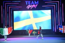 В Баку прошла церемония закрытия чемпионата Европы по "TeamGym" (ФОТО)