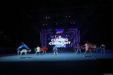 В Баку прошла церемония закрытия чемпионата Европы по "TeamGym" (ФОТО)