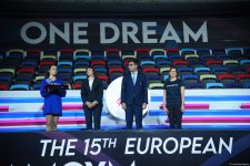 В Баку прошла церемония закрытия чемпионата Европы по "TeamGym" (ФОТО)