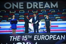 В Баку прошла церемония закрытия чемпионата Европы по "TeamGym" (ФОТО)