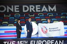 В Баку прошла церемония закрытия чемпионата Европы по "TeamGym" (ФОТО)