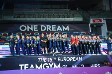 Стали известны очередные призеры чемпионата Европы по "TeamGym" в Баку (ФОТО)