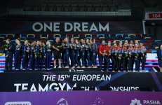 Стали известны очередные призеры чемпионата Европы по "TeamGym" в Баку (ФОТО)