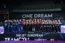 В Баку завершился 15-й чемпионат Европы по "TeamGym" (ФОТО)