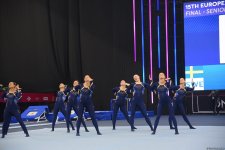 В Баку стартовали финальные соревнования чемпионата Европы по TeamGym (ФОТО)