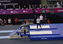 В Баку стартовали финальные соревнования чемпионата Европы по TeamGym (ФОТО)