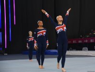 В Баку стартовали финальные соревнования чемпионата Европы по TeamGym (ФОТО)