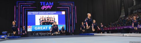В Баку стартовали финальные соревнования чемпионата Европы по TeamGym (ФОТО)