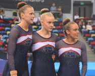 В Баку стартовали финальные соревнования чемпионата Европы по TeamGym (ФОТО)