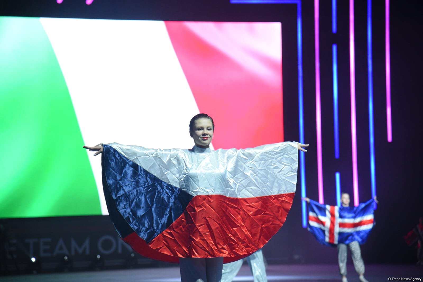 В Баку прошла церемония закрытия чемпионата Европы по "TeamGym" (ФОТО)