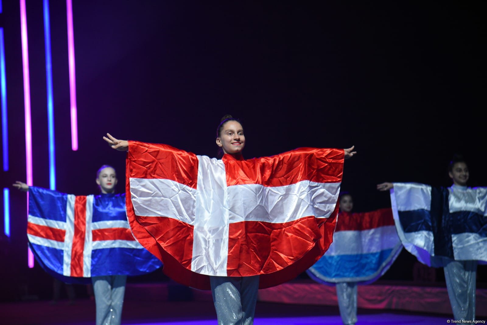 В Баку прошла церемония закрытия чемпионата Европы по "TeamGym" (ФОТО)