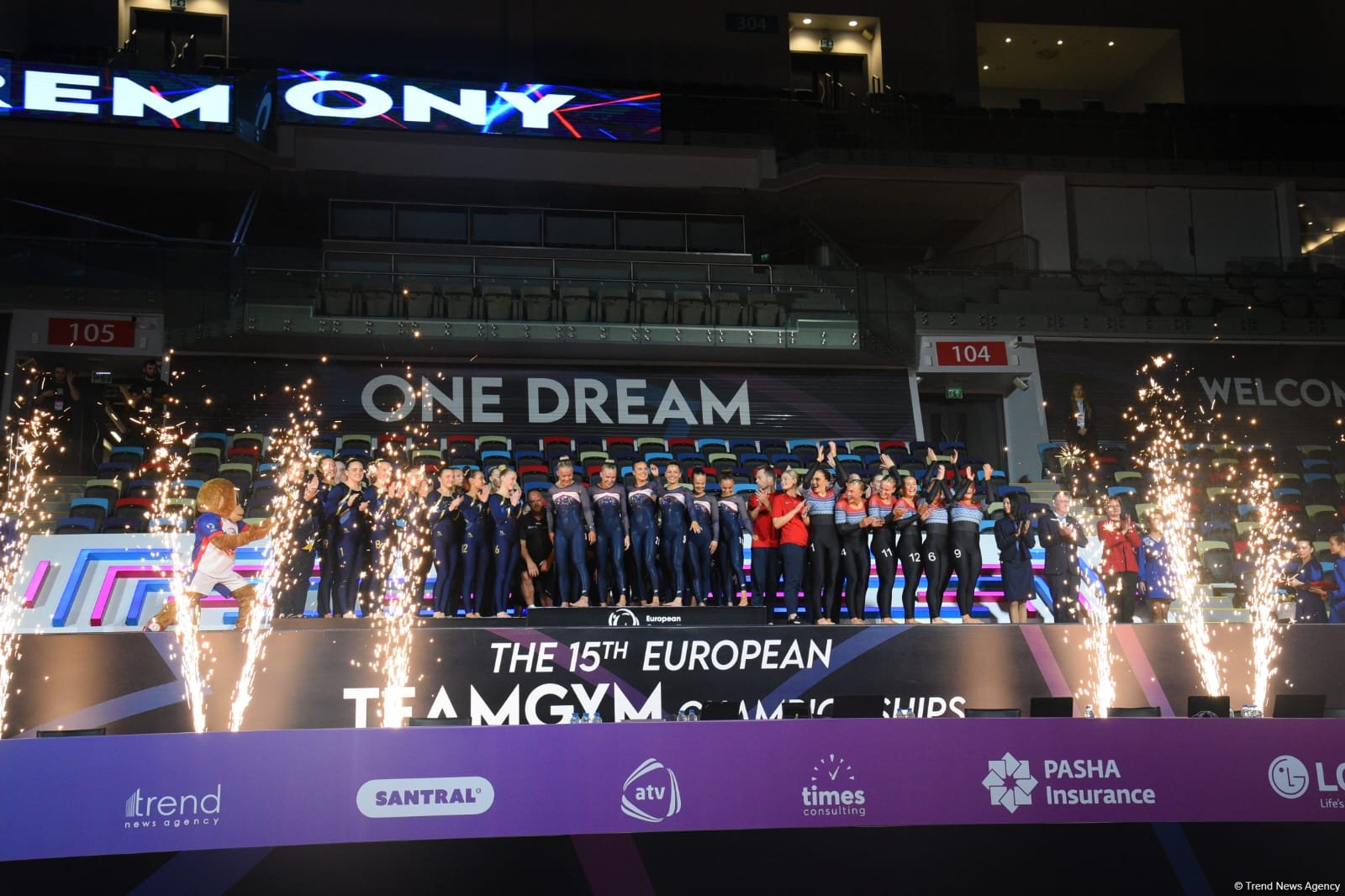 Стали известны очередные призеры чемпионата Европы по "TeamGym" в Баку (ФОТО)