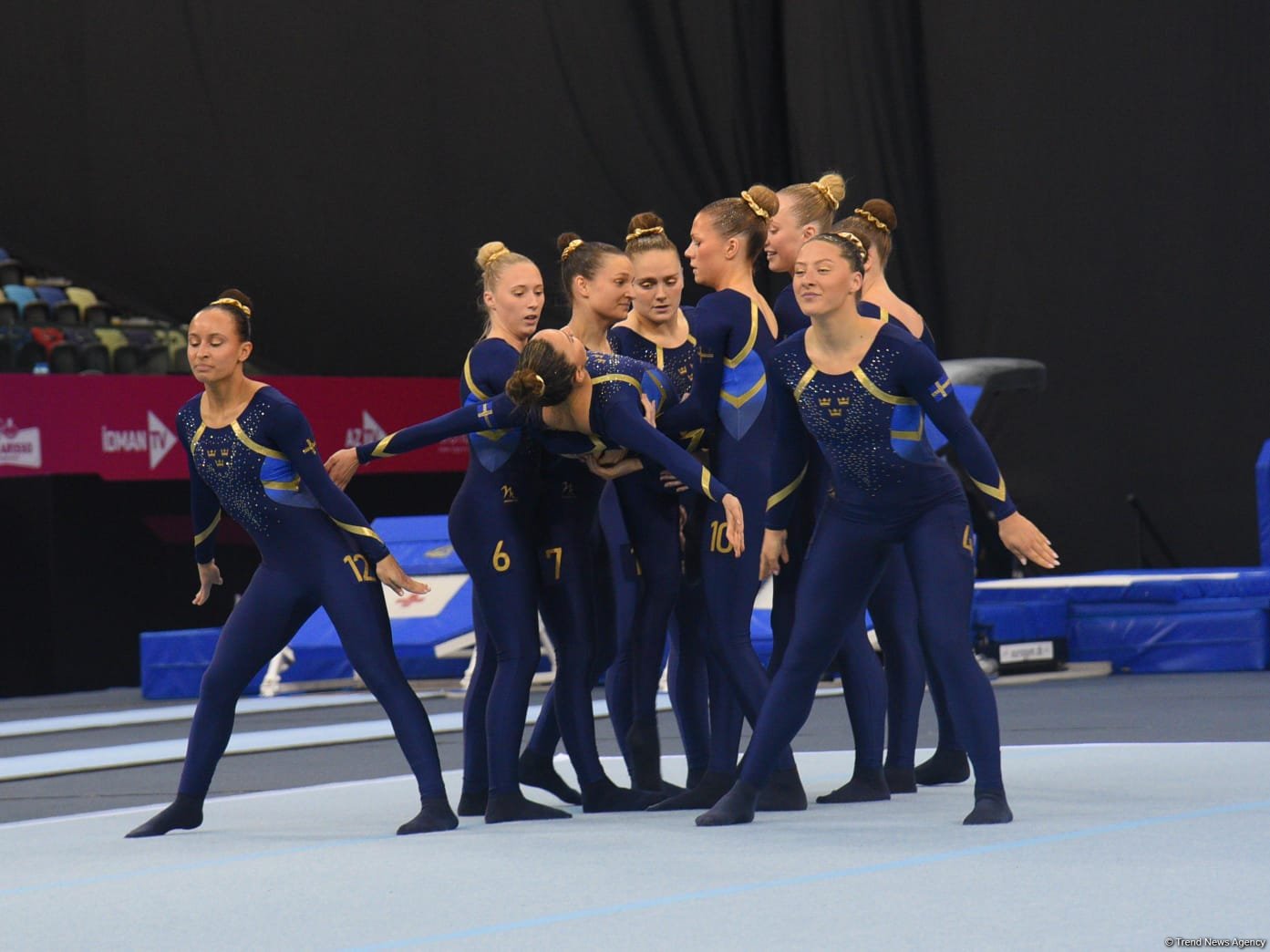 В Баку стартовали финальные соревнования чемпионата Европы по TeamGym (ФОТО)