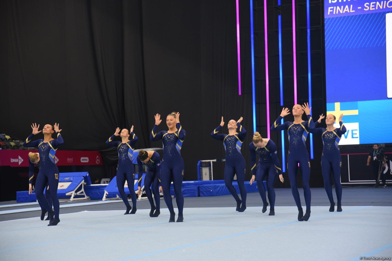 В Баку стартовали финальные соревнования чемпионата Европы по TeamGym (ФОТО)