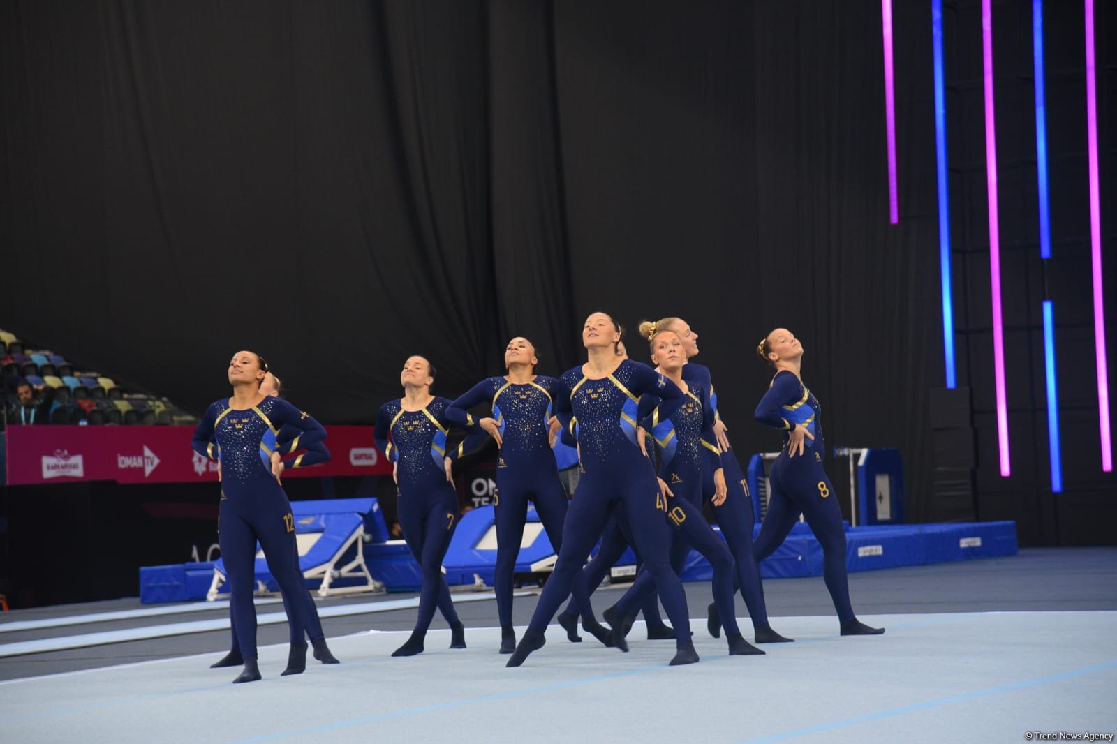 В Баку стартовали финальные соревнования чемпионата Европы по TeamGym (ФОТО)