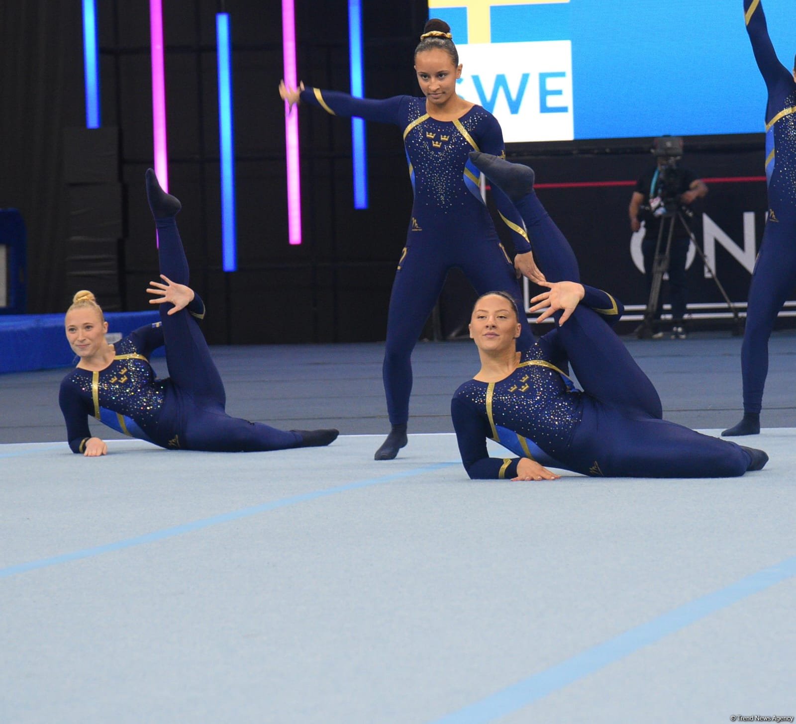 В Баку стартовали финальные соревнования чемпионата Европы по TeamGym (ФОТО)