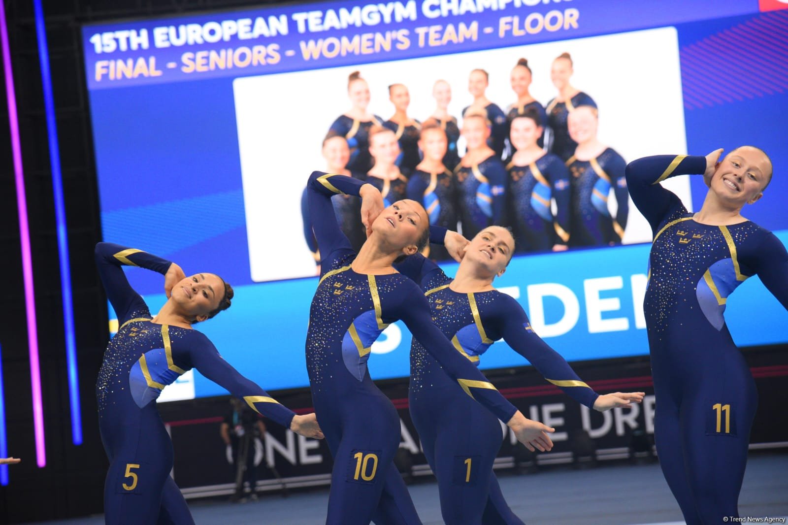 В Баку стартовали финальные соревнования чемпионата Европы по TeamGym (ФОТО)