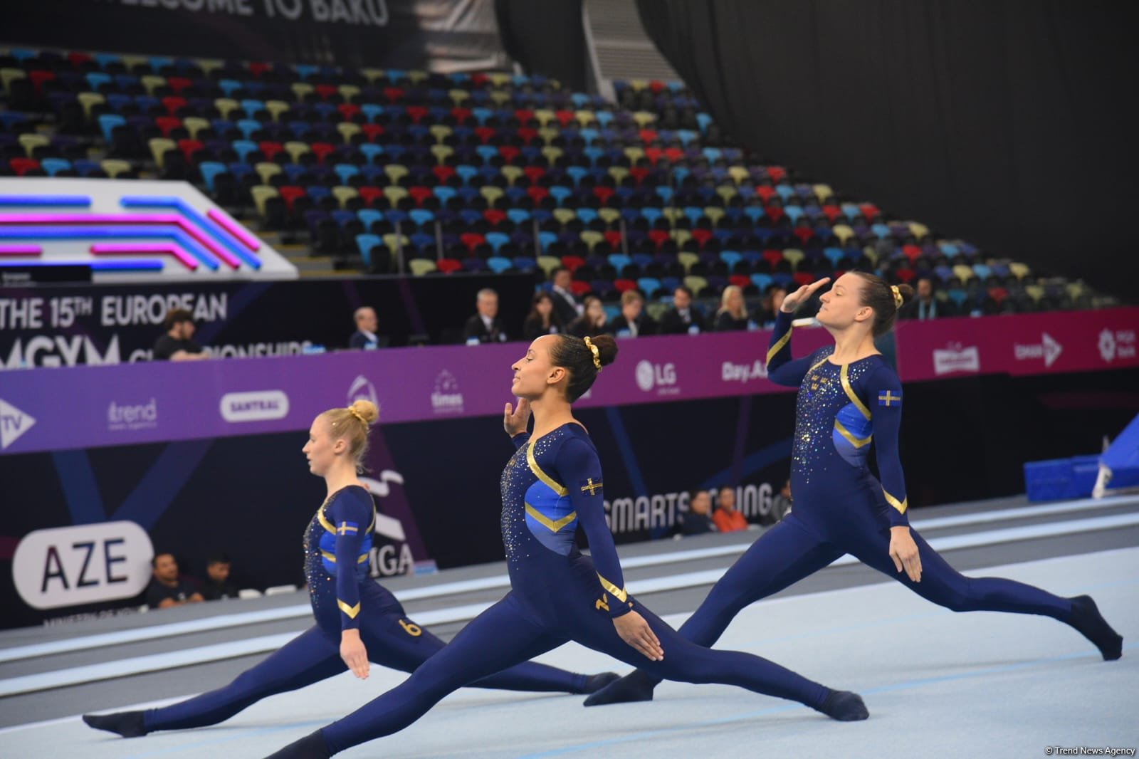 В Баку стартовали финальные соревнования чемпионата Европы по TeamGym (ФОТО)