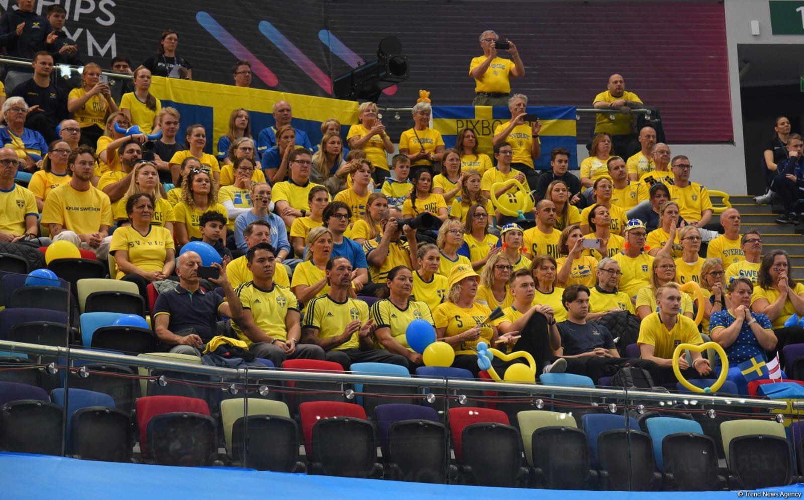 В Баку стартовали финальные соревнования чемпионата Европы по TeamGym (ФОТО)