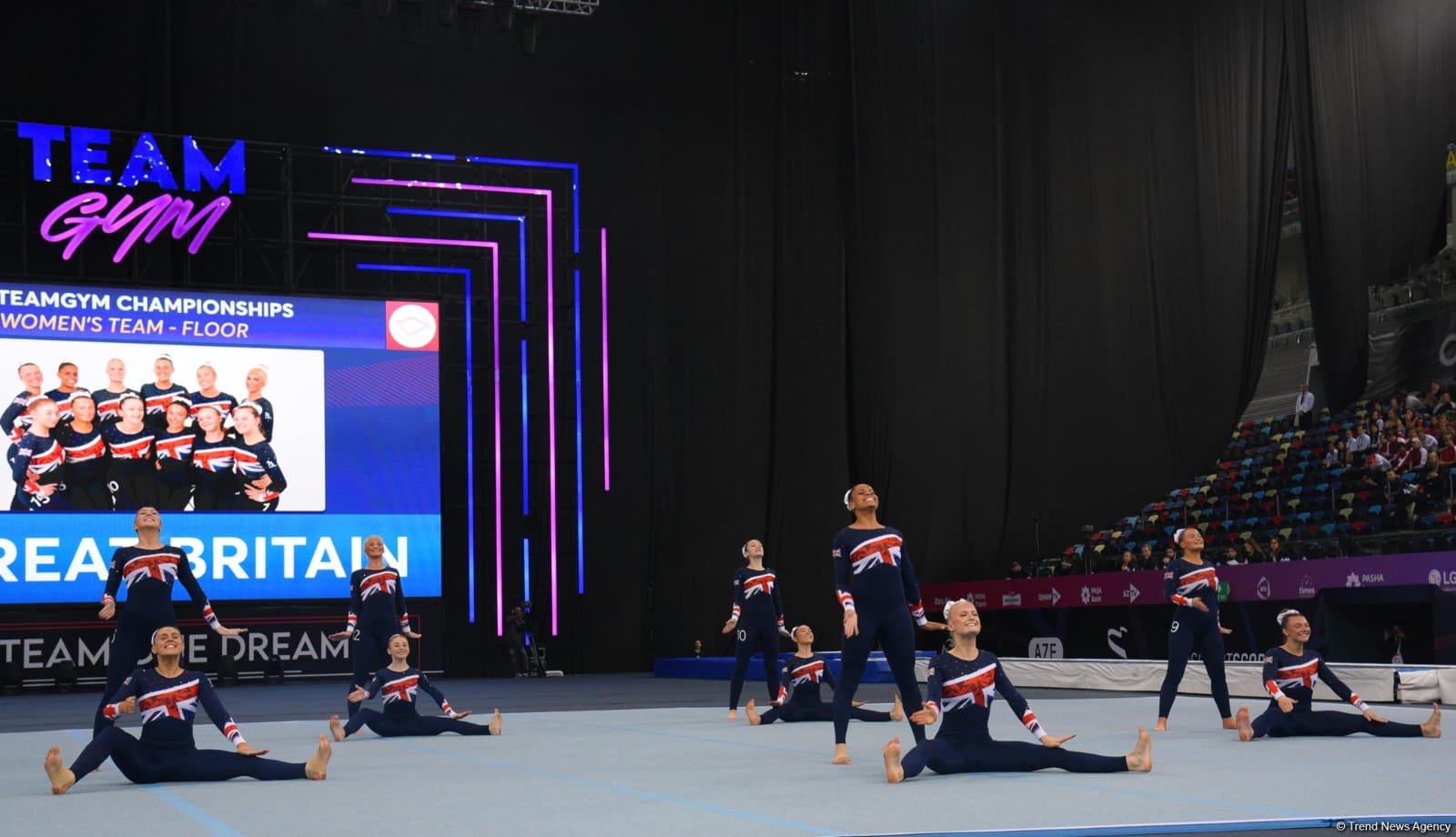 В Баку стартовали финальные соревнования чемпионата Европы по TeamGym (ФОТО)
