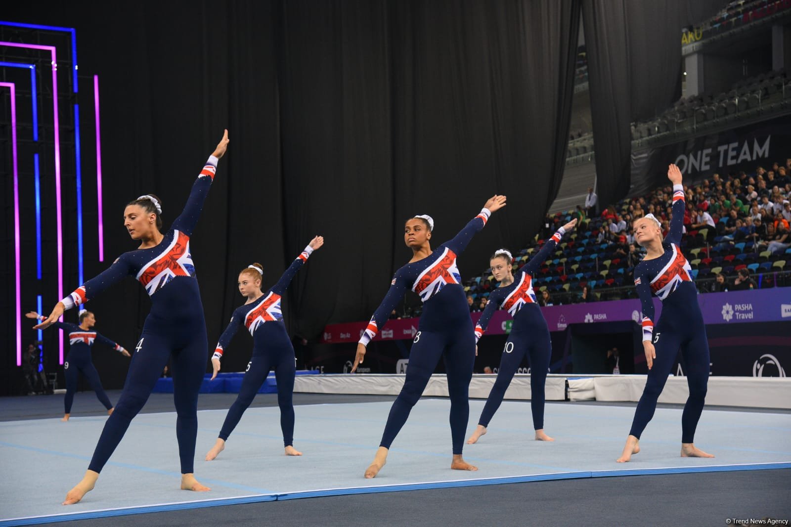 В Баку стартовали финальные соревнования чемпионата Европы по TeamGym (ФОТО)